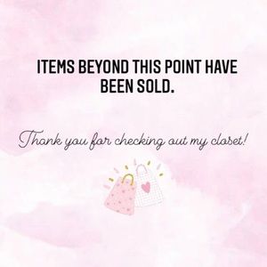 Sold Items
